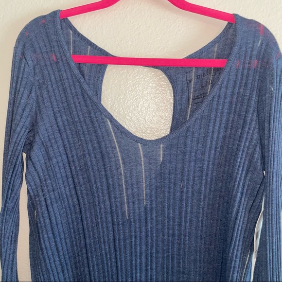 Free People Blue Top / Coverup! - Picture 8 of 10